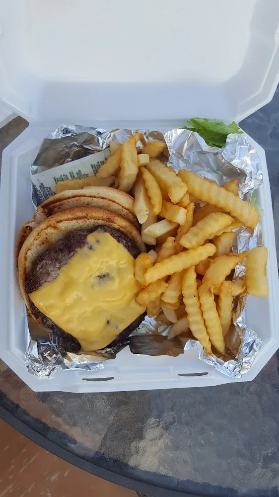 Cheeseburger and Fries