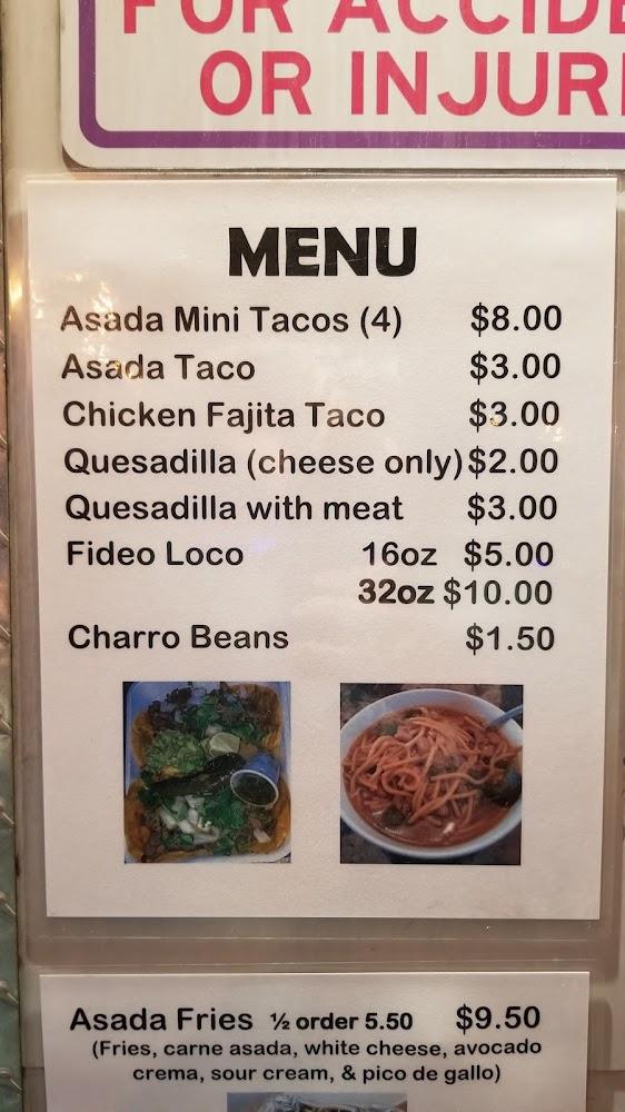 Taco Rose Menu image 4